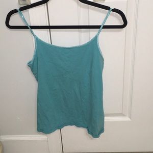 Blue tank top